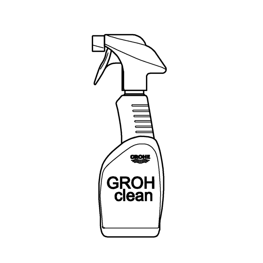 GROHE 48166000 - Чистящее средство GROHCLEAN, 500 мл