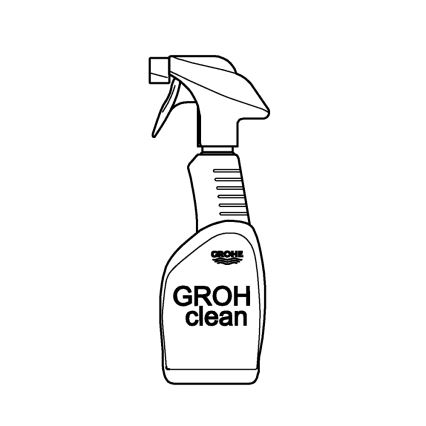 GROHE 48166000 - Засіб для чищення GROHCLEAN, 500 мл