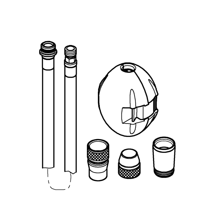 GROHE 48293000 - Душовий шланг UNIVERSAL 1425 мм, блискучий хром