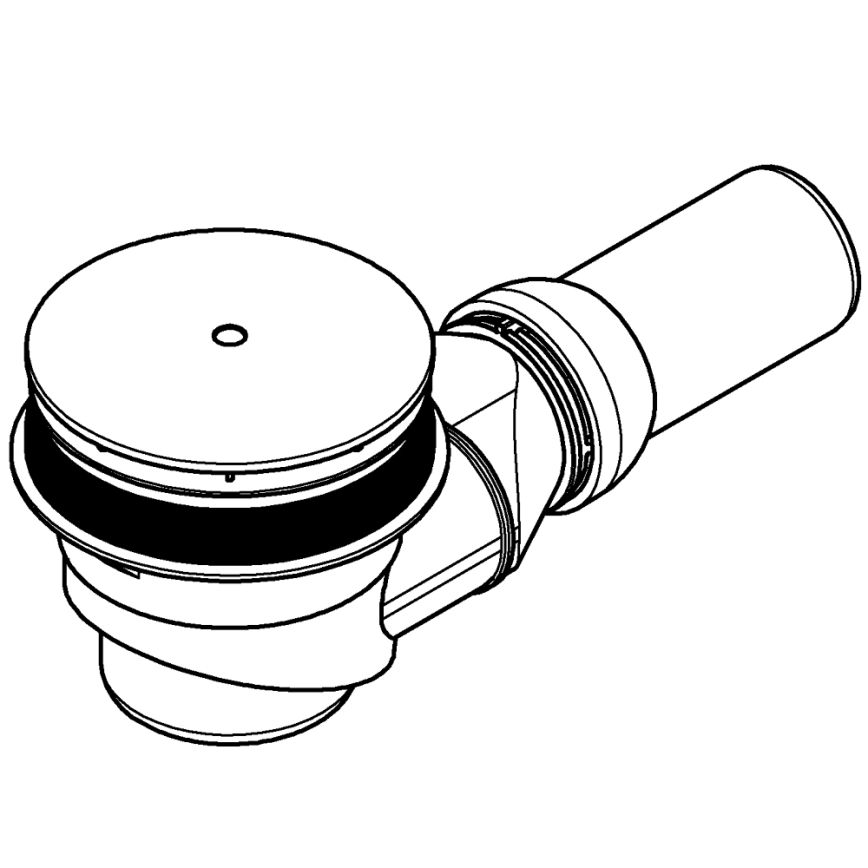 GROHE 49534000 - Сливной комплект для универсальных душевых поддонов O 112 mm хром