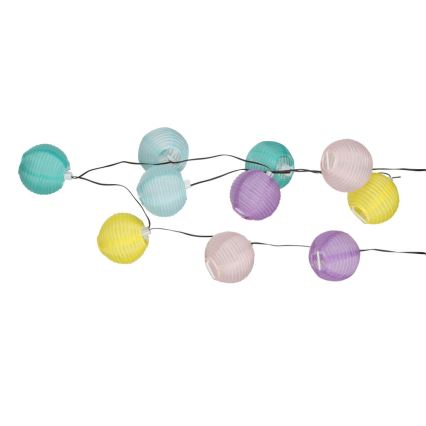 Grundig 14106 - Світлодіодний сонячний ланцюжок 2,4 м 10xLED/1,2В 600 мАг