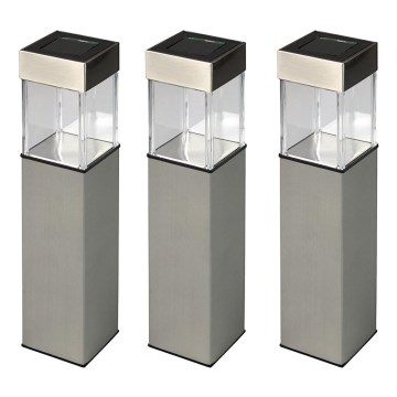 Grundig 90048 - НАБІР із 3 сонячних LED-ламп/5,5x28 см, 1xAAA 600 мАг