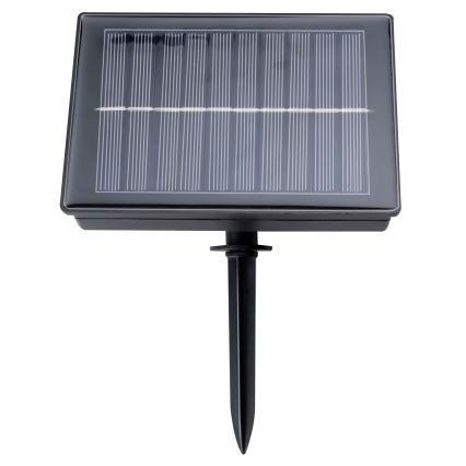 Grundig - LED гірлянда на сонячній батареї з регулюванням яскравості 50xLED/8 функцій 9,35м теплий білий + пульт дистанційного керування