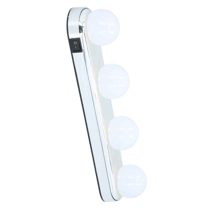 Grundig - LED Освітлення дзеркала 4xLED/4xAA