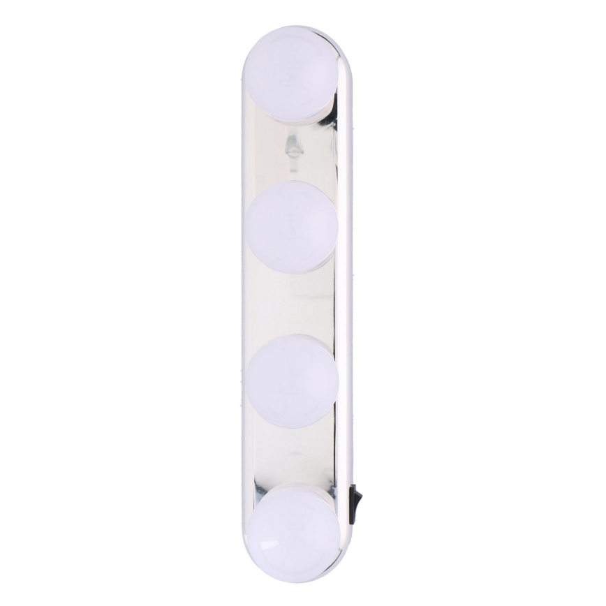 Grundig - LED Освітлення дзеркала 4xLED/4xAA
