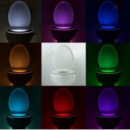 Grundig - LED Освітлення туалету з датчиком LED/3xAAA