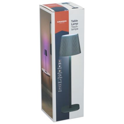 Grundig - LED RGB диммируемая сенсорная настольная лампа LED/5V 1200 mAh