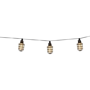 Grundig - LED сонячний гірлянд 10xLED 3,8 м IP44 тепле біле світло 600 мАг