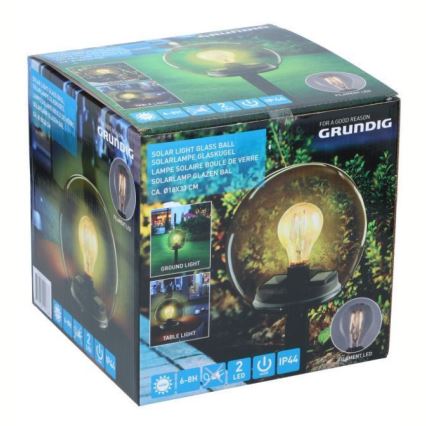 Grundig - LED Світильник на сонячній батареї LED/3,7V IP44