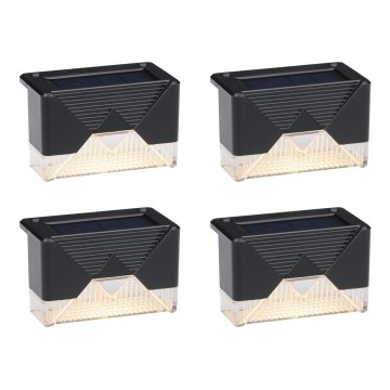Grundig - НАБІР 4x Світлодіодний настінний світильник на сонячній батареї LED/1,2V IP44