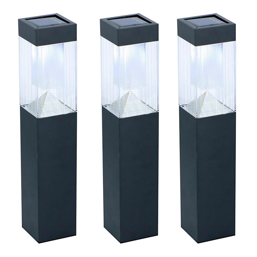 Grundig - НАБОР 3x Лампа на солнечной батарее LED/1,2V 6,5x35,5 см