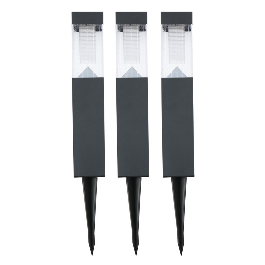 Grundig - НАБОР 3x Лампа на солнечной батарее LED/1,2V 6,5x35,5 см