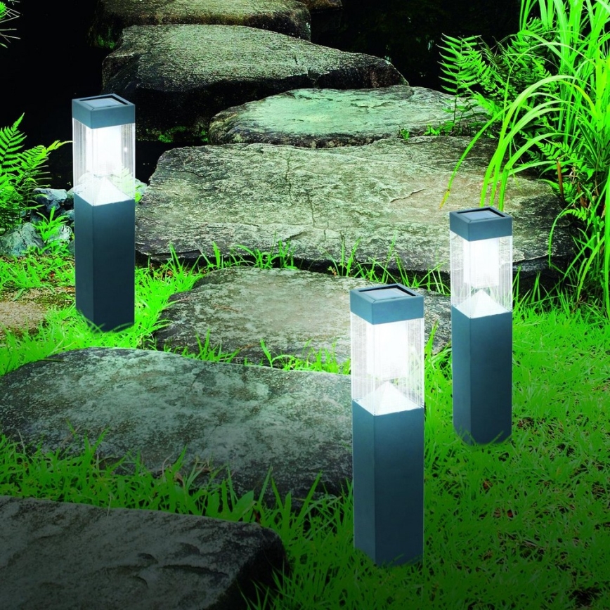 Grundig - НАБОР 3x Лампа на солнечной батарее LED/1,2V 6,5x35,5 см