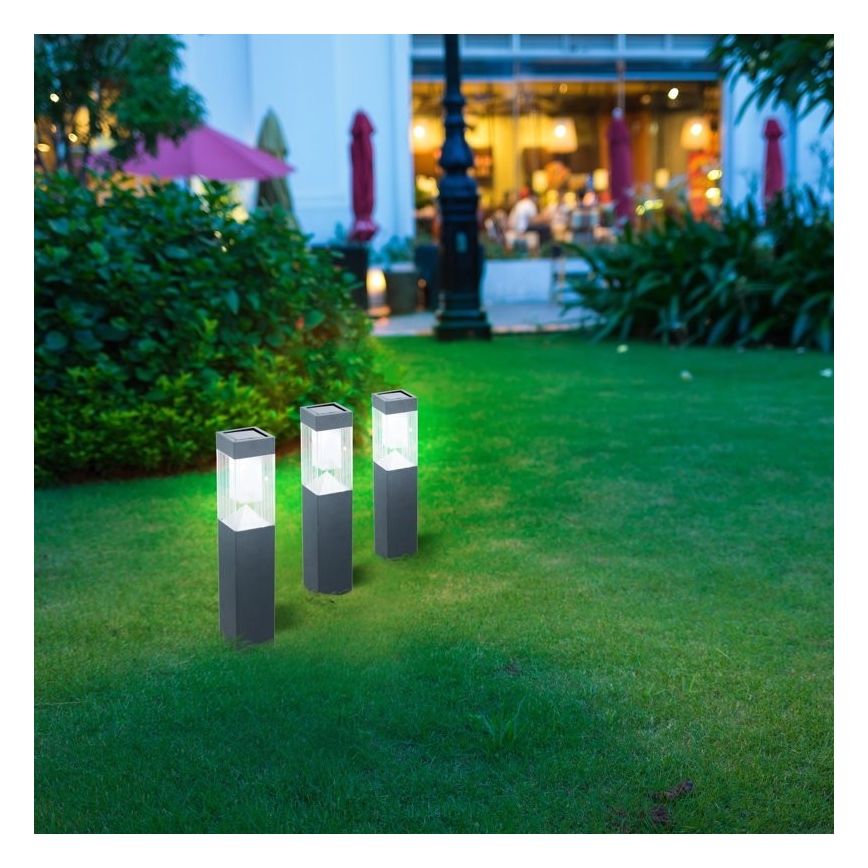 Grundig - НАБОР 3x Лампа на солнечной батарее LED/1,2V 6,5x35,5 см