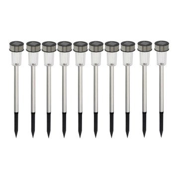 Grundig - Набор 10x светодиодных светильников на солнечной батарее LED/1,2V