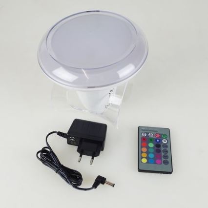 Grundig - Настільна LED RGB лампа з регулюванням яскравості LED/1W/230V + дистанційне керування