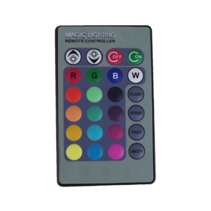 Grundig - Настільна LED RGB лампа з регулюванням яскравості LED/1W/230V + дистанційне керування