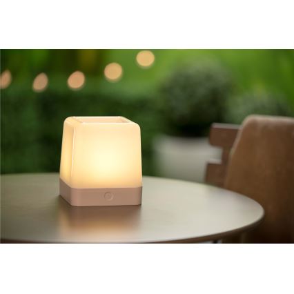 Grundig - Светодиодная RGB-лампа на солнечной батарее LED/3,7V