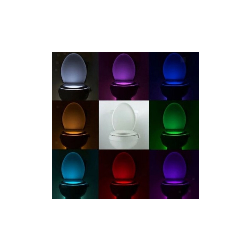 Grundig - Светодиодное освещение для туалета с датчиком LED/3xAAA
