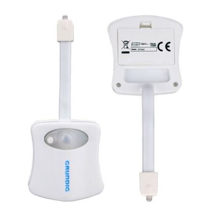 Grundig - Светодиодное освещение для туалета с датчиком LED/3xAAA