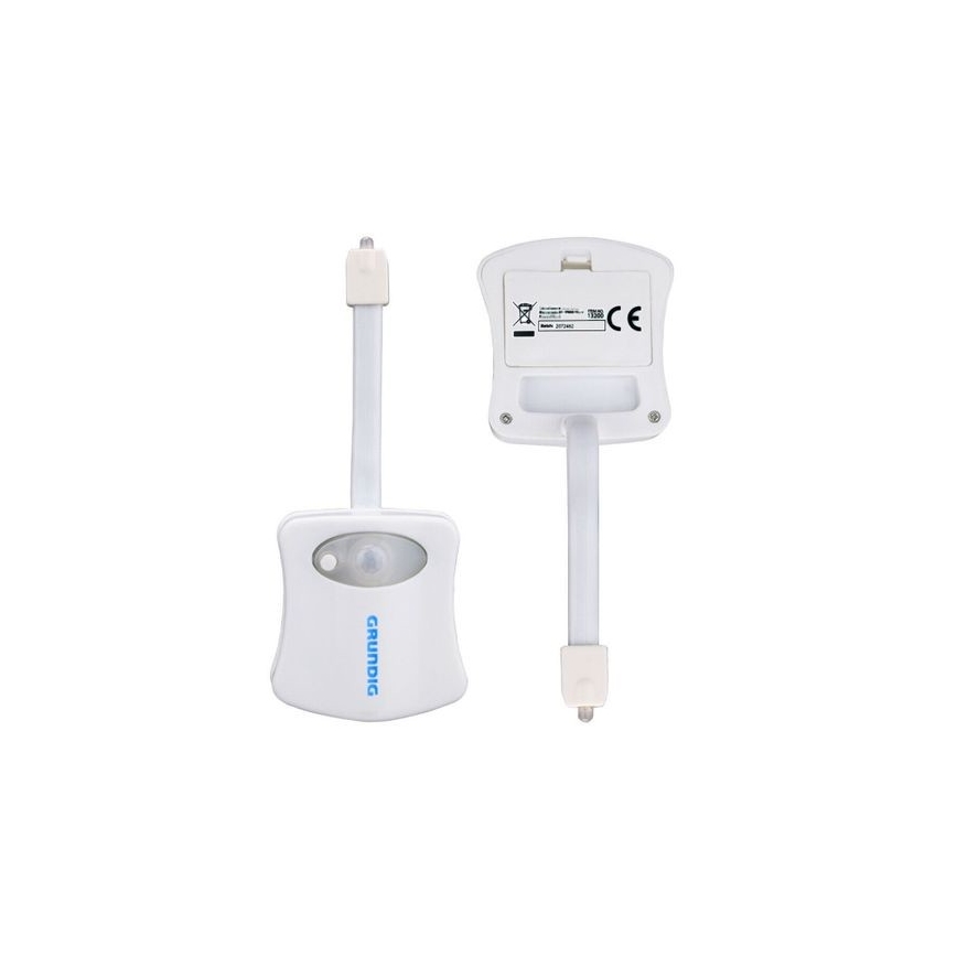 Grundig - Светодиодное освещение для туалета с датчиком LED/3xAAA