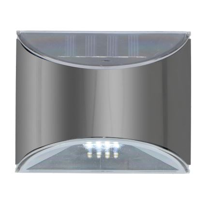 Grundig - Светодиодный настенный светильник с датчиком на солнечной батареей LED/1,2V