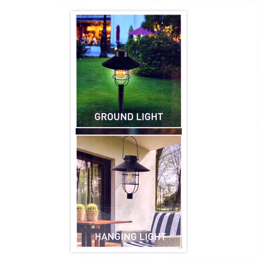 Grundig - Светодиодный солнечный фонарь LED/1,2V 600 мАч