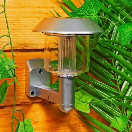 Grundig - Светодиодный солнечный настенный светильник LED/1,2V 600 мАч