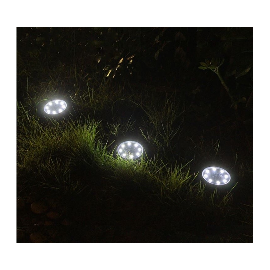 Grundig - Светодиодный светильник на солнечной батарее 8xLED/1xAA
