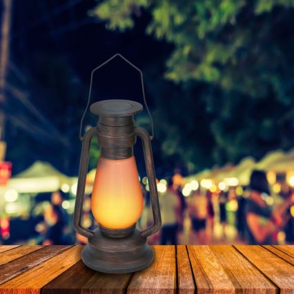 Grundig - Светодиодный светильник на солнечной батарее LED/1,2V 600 mAh