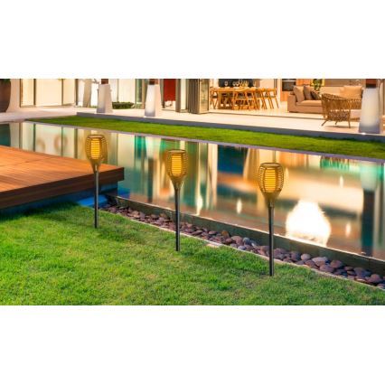 Grundig - Светодиодный светильник на солнечной батарее LED/1xAA