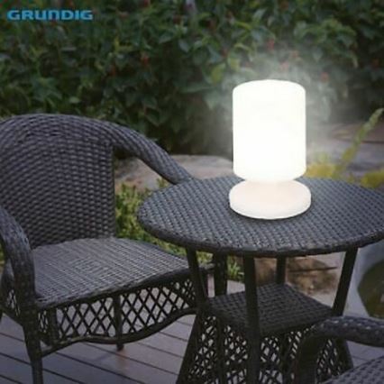 Grundig - Светодиодный уличный настольный светильник 3xLED/0,5W/3xAA-LR6 IP44