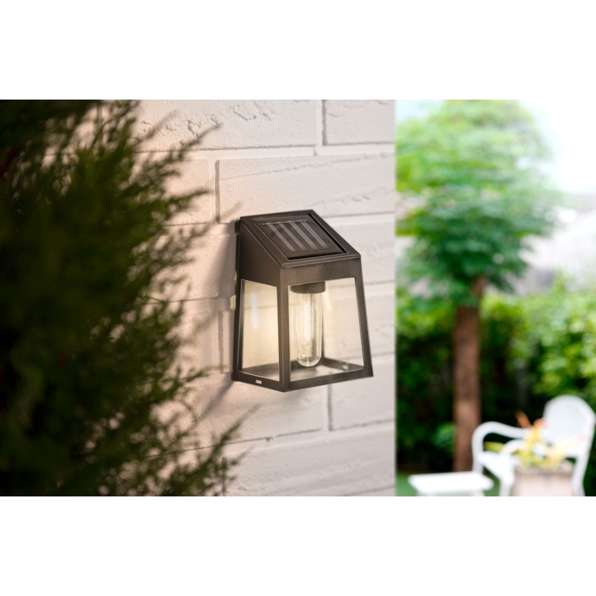 Grundig - Світлодіодний настінний світильник на сонячній батареї LED/1,2V IP44