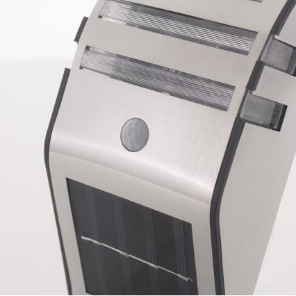 Grundig - Світлодіодний настінний світильник з датчиком на сонячній батареї 1xLED IP64