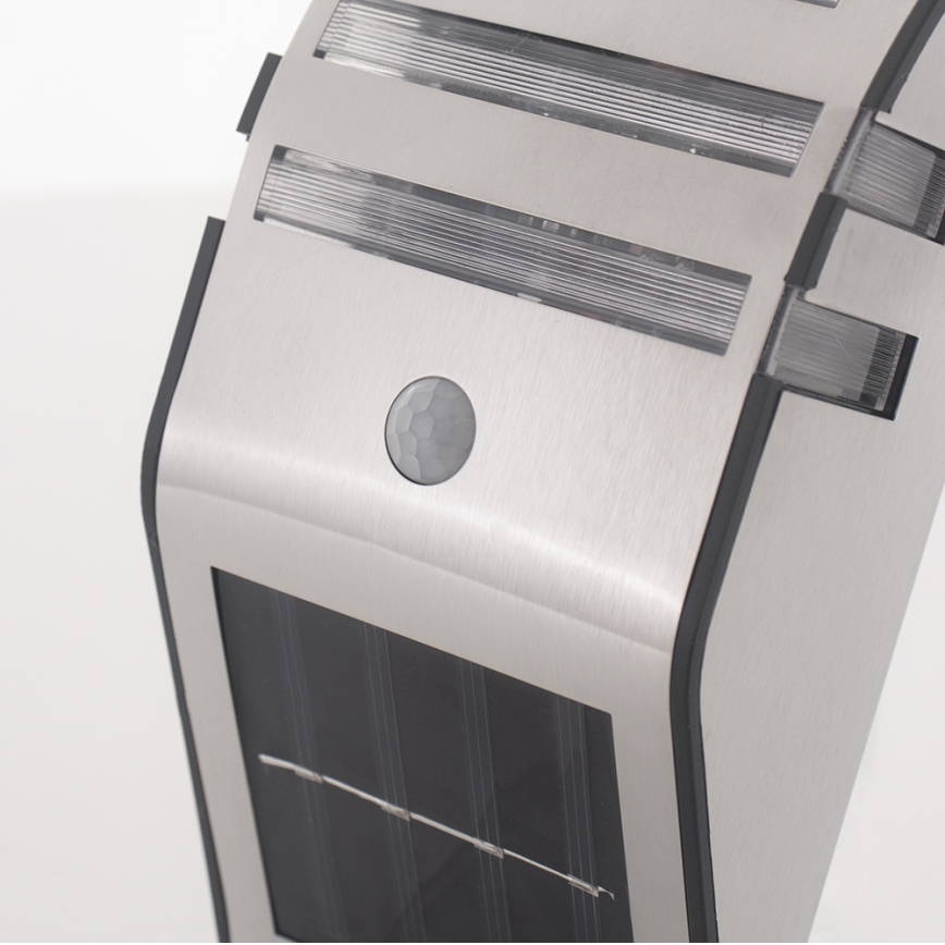 Grundig - Світлодіодний настінний світильник з датчиком на сонячній батареї 1xLED IP64