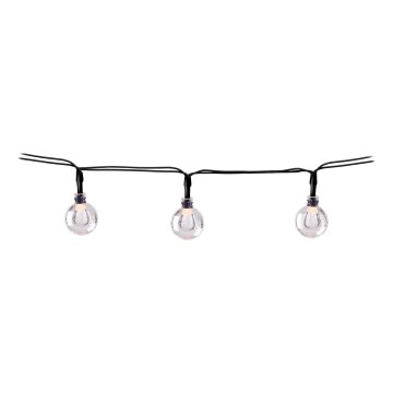 Grundig - Світлодіодний сонячний гірлянд 50xLED/8 функцій 6,9 м тепле біле світло 600 мАг