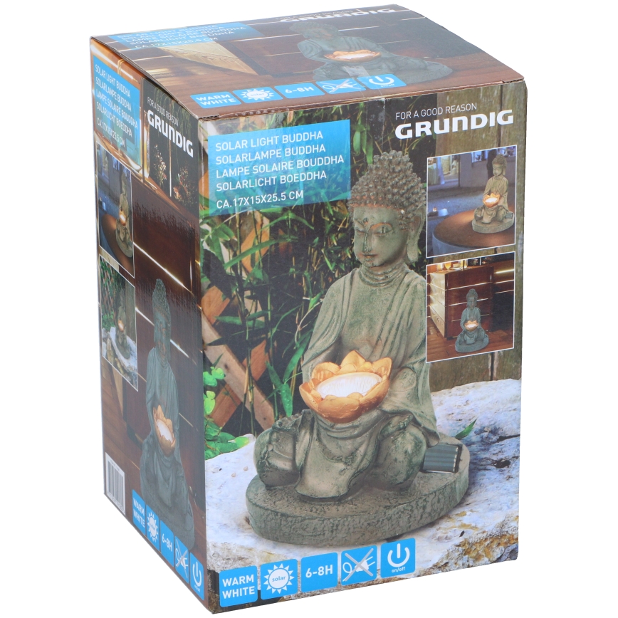 Grundig - Світлодіодний світильник на сонячній батареї з датчиком LED/1,2V