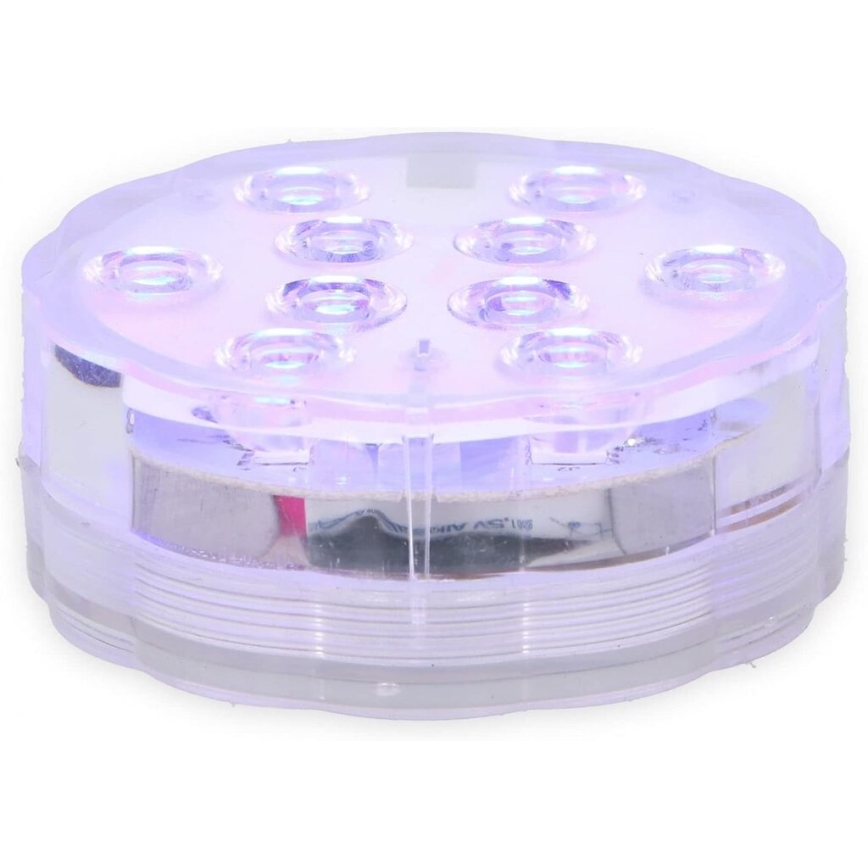 Grundig - Набір із 3x LED RGBW світильників із регульованою яскравістю LED/3 Вт/3xAAA IP65 + пульт дистанційного керування