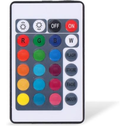 Grundig - комплект из 3 диммируемых светильников LED RGBW, LED/3 Вт/3×AAA, IP65 + пульт дистанционного управления