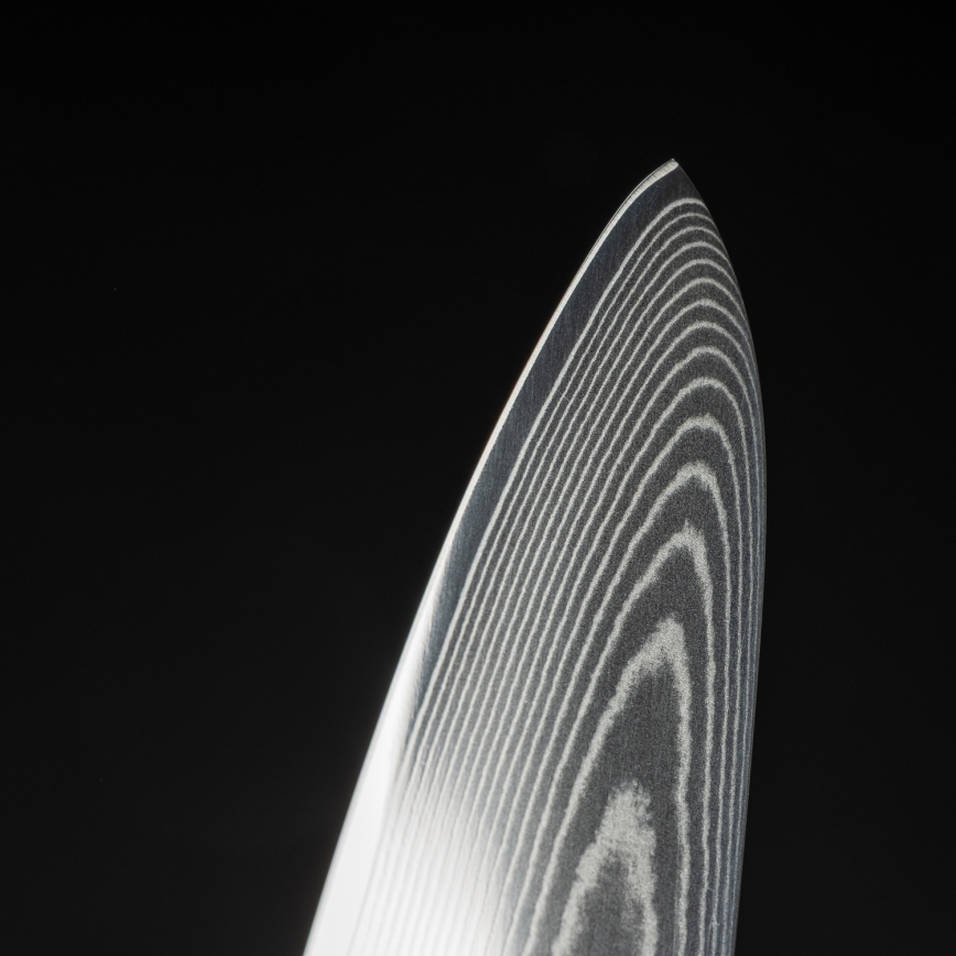 Gudaro - Дамасский шеф-нож FENG 8, 67 слоёв стали, длина 20 см