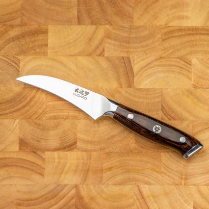 Gudaro -Дамасский кухонный нож для фруктов FENG 3,5, 67 слоёв стали, длина 9,5cm