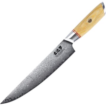 Gudaro - Дамасский кухонный нож HIKARI 8
