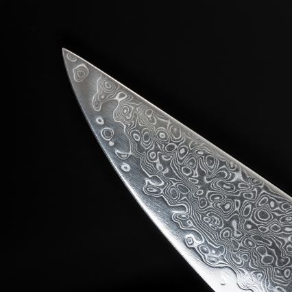 Gudaro - дамаський порційний ніж HIKARI 8, 67 шарів сталі, довжина 20 см