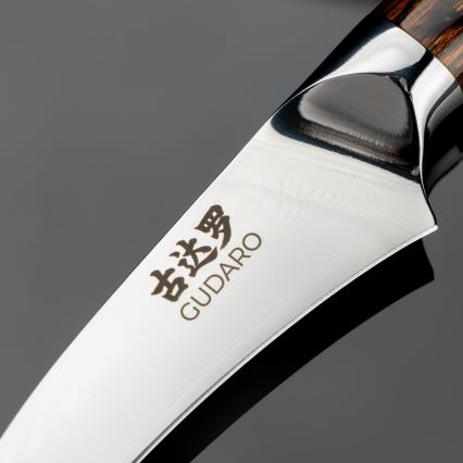 Gudaro - Кухонний ніж BIRD BEAK 7,6 см, дамаська сталь