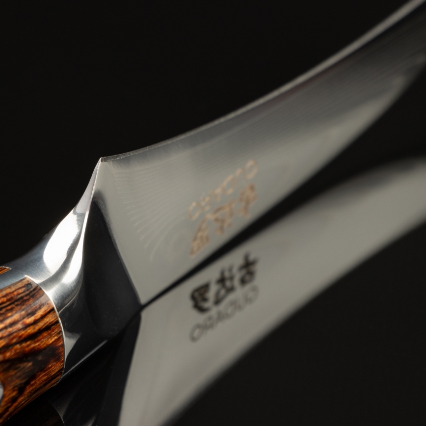 Gudaro - Кухонный нож BIRD BEAK 7,6 см дамасская сталь