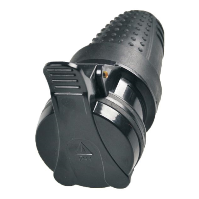 Гумова розетка для вологого середовища 230V/16A IP44