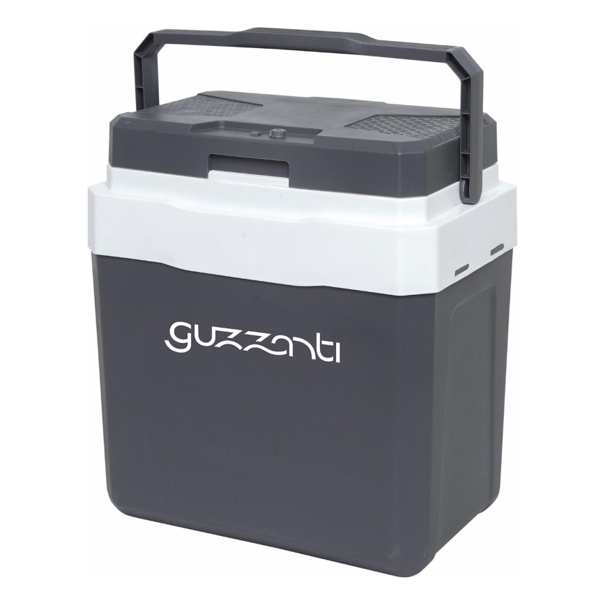 Guzzanti GZ 26B - Портативний автохолодильник 26 л 57 Вт/12 В/230 В сірий