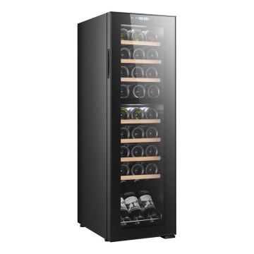 Guzzanti GZ 27DD - Вільностояча двозонна винна шафа для 27 пляшок