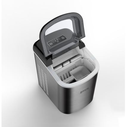 Guzzanti GZ125 - Ледогенератор 140W/230V нержавеющая сталь/чёрный