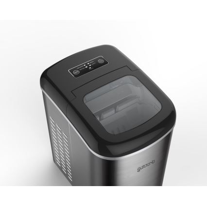 Guzzanti GZ125 - Ледогенератор 140W/230V нержавеющая сталь/чёрный